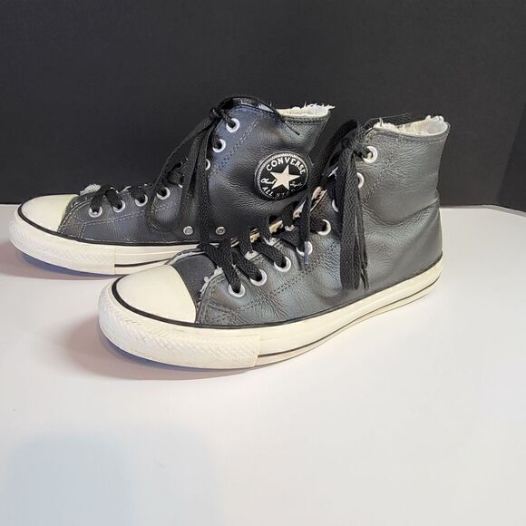Converse Men's Leather Sneakers - Picture 1 of 11